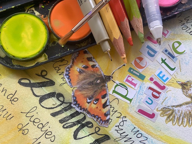 art journalen productive day