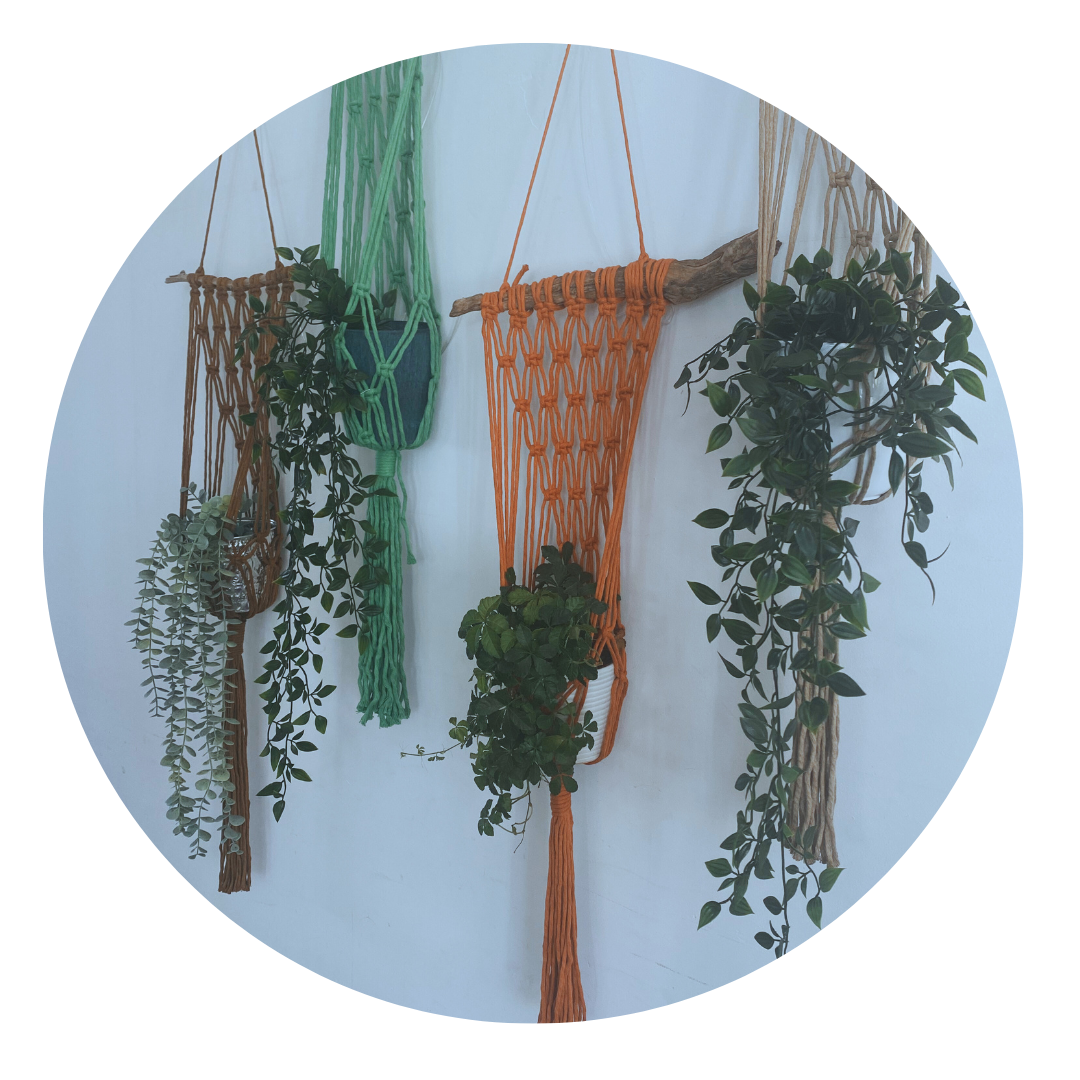 macrame wandplantenhanger
