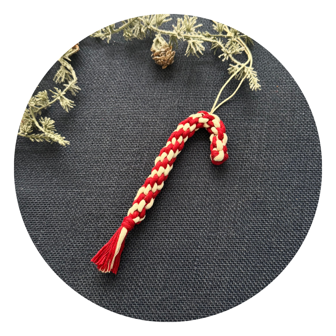 kerstboom macrame